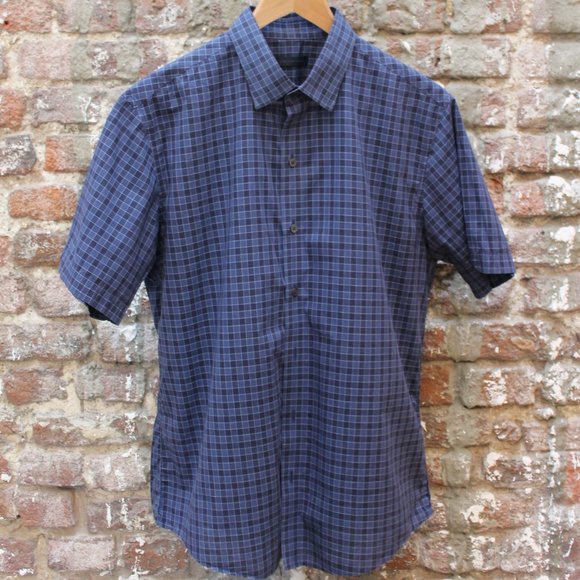ZACHARY PRELL SHORT SLEEVE BUTTONDOWN SHIRT - Picture 1 of 5